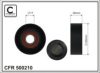CAFFARO 500210 Tensioner Pulley, v-ribbed belt